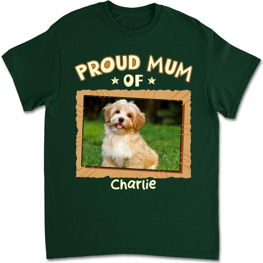 Custom Photo Christmas & Birthday Keepsake Gift • Proud Dad For Sure Photo - Personalized Shirt - Sweatshirt