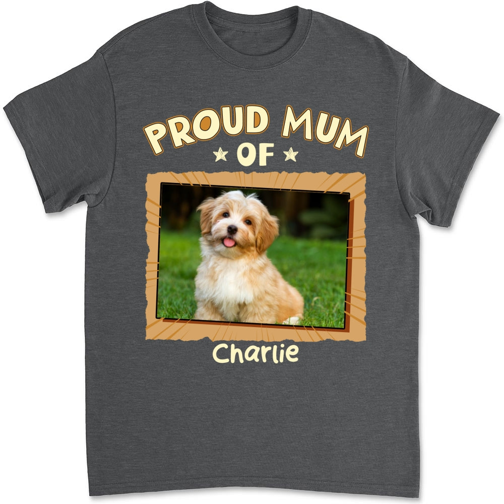 Custom Photo Christmas & Birthday Keepsake Gift • Proud Dad For Sure Photo - Personalized Shirt - Sweatshirt
