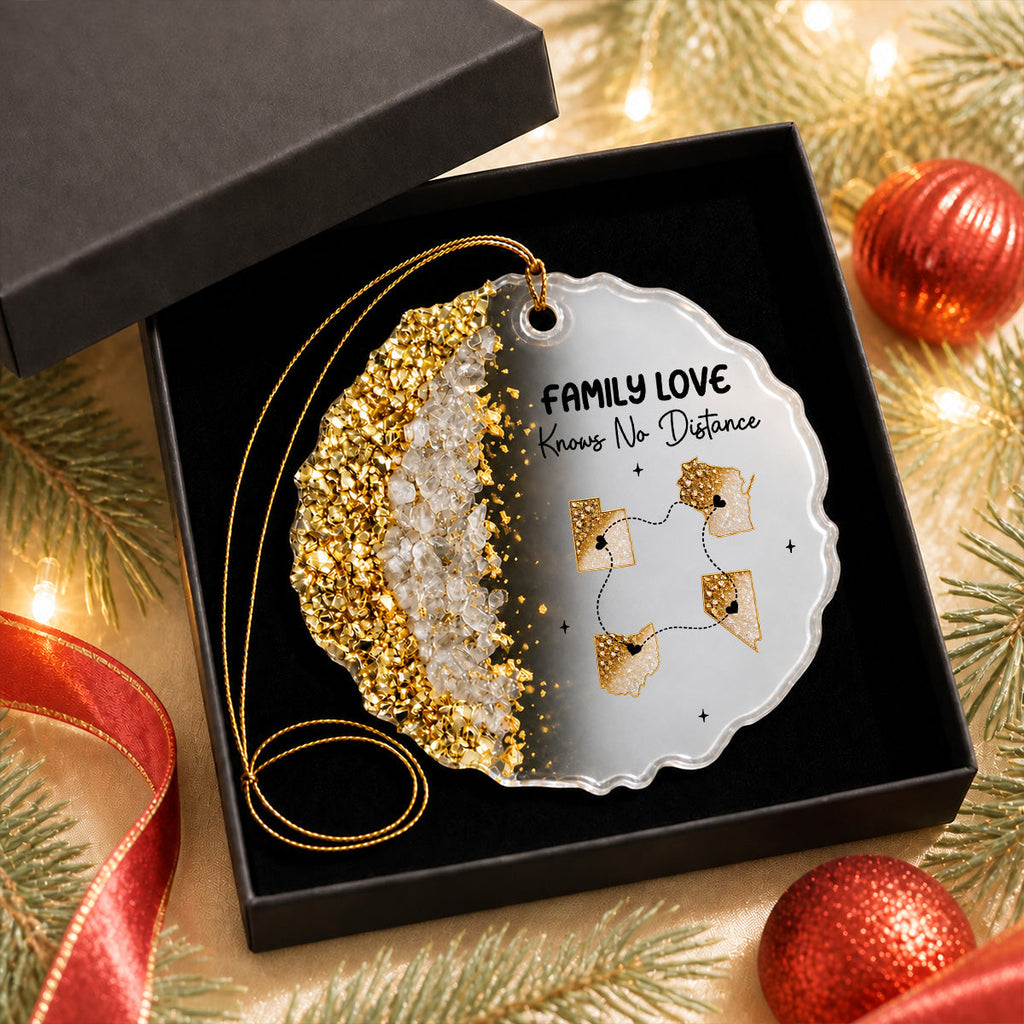 Endless Bond - Personalized Resin Ornament