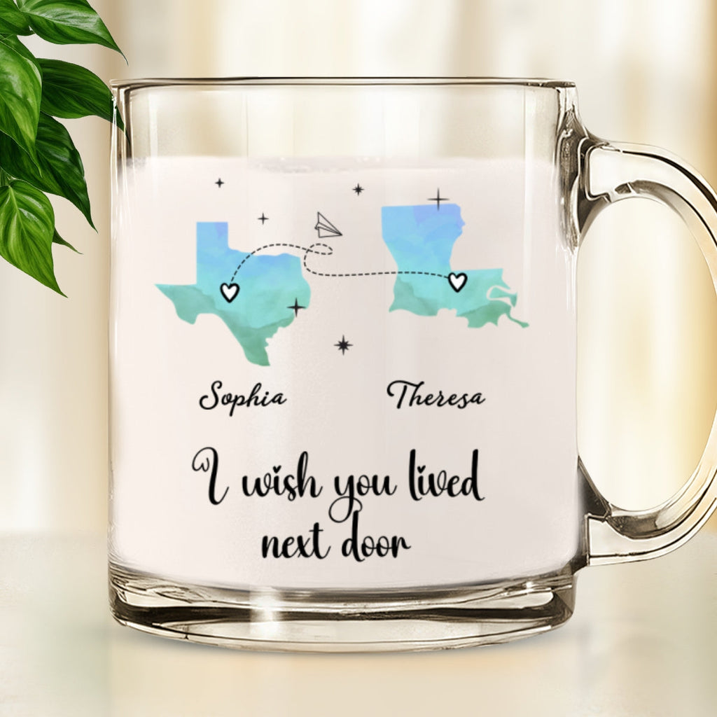 Custom Best Friend, Christmas & Birthday Friendship Keepsake Gift • Good Friends And Good Drinks Make Life Better - Personalized Glass Mug