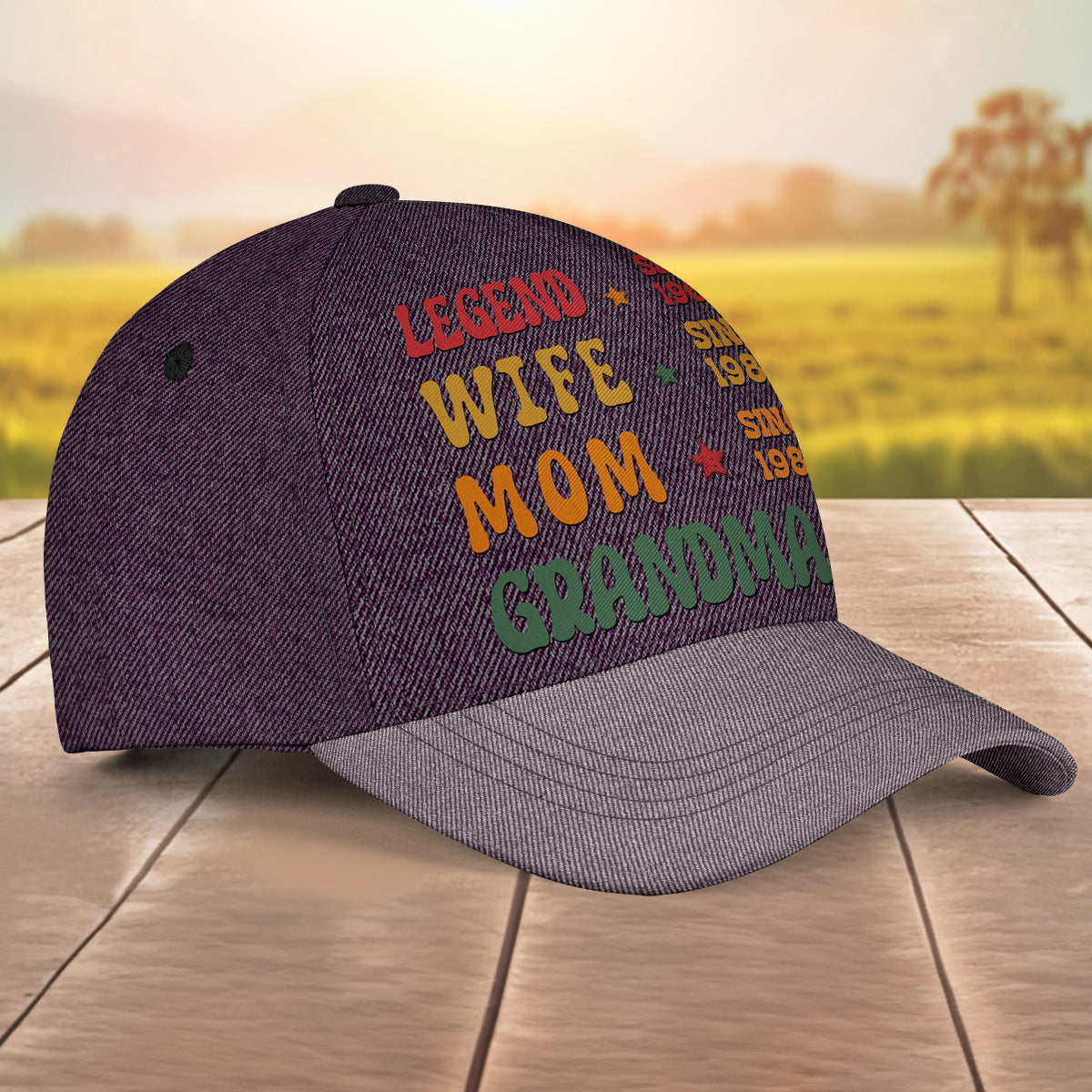 The Legendary Woman - Personalized Classic Cap