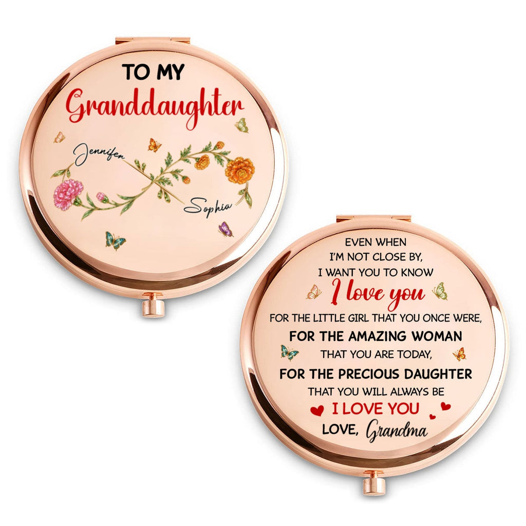 For The Little Girl - Personalized Compact Mirror