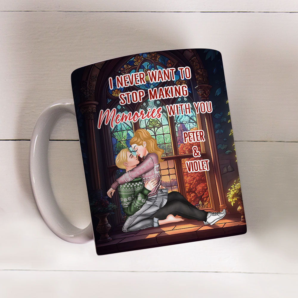 Custom Christmas & Birthday Keepsake Gift • I Love You More With Each Passing Year - Personalized Coffee Mug