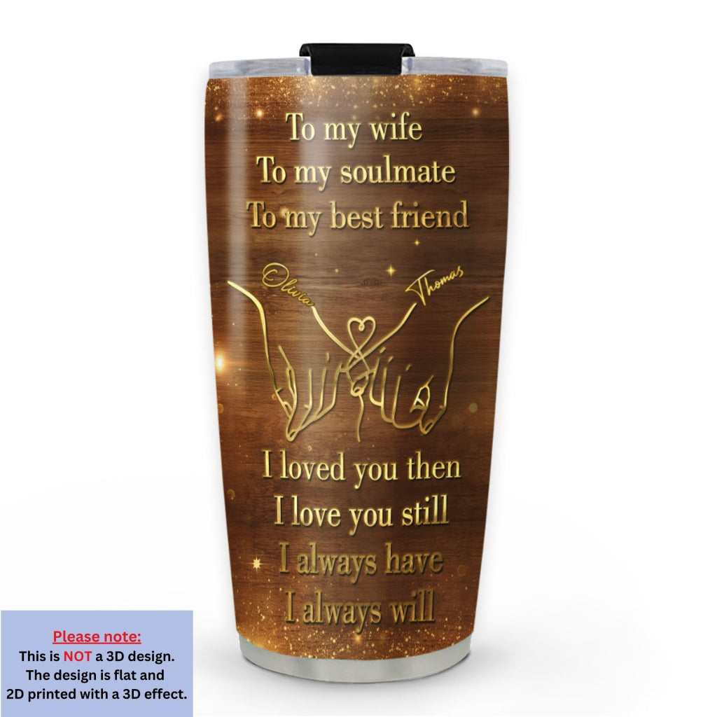 Custom Christmas Anniversary Gifts For Wife • To My Everlasting Love - Personalized Tumbler