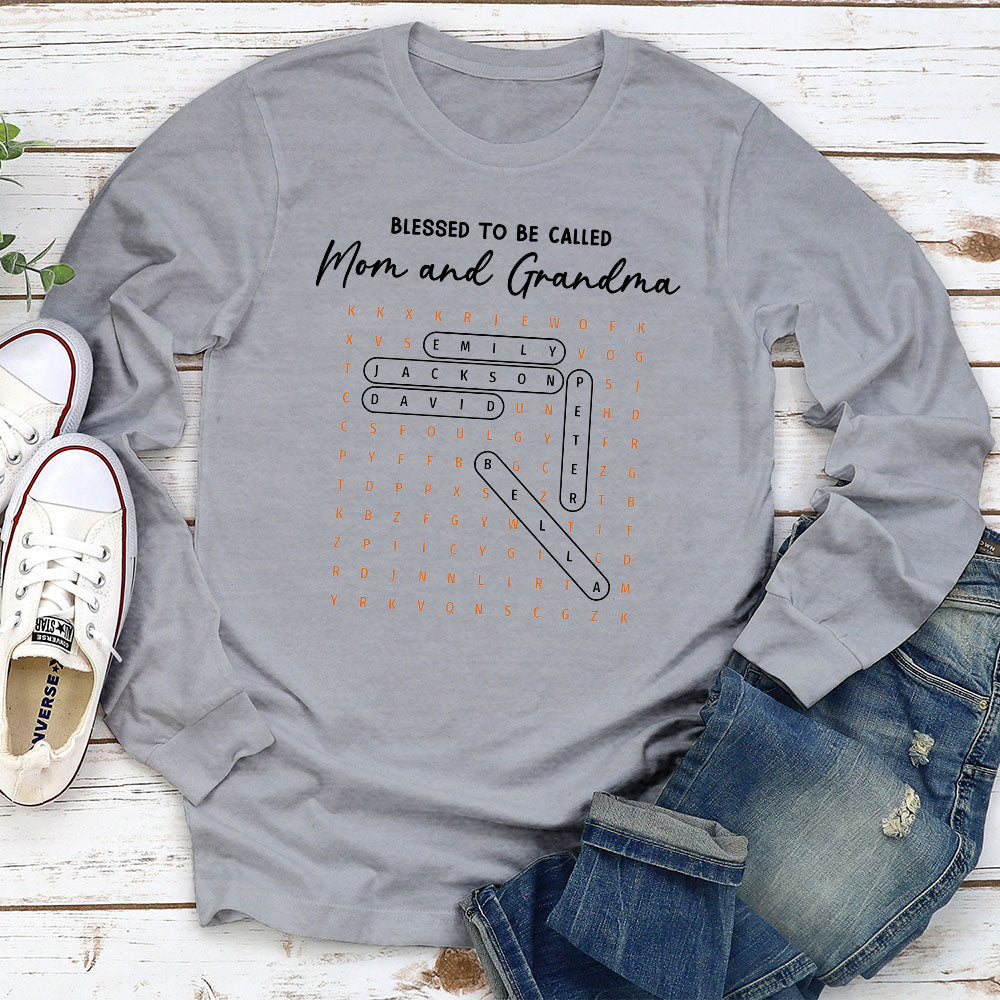 Custom Mother's Day Gift for Mom & Grandma • Blessed With Endless Family Joy - Personalized Shirt
