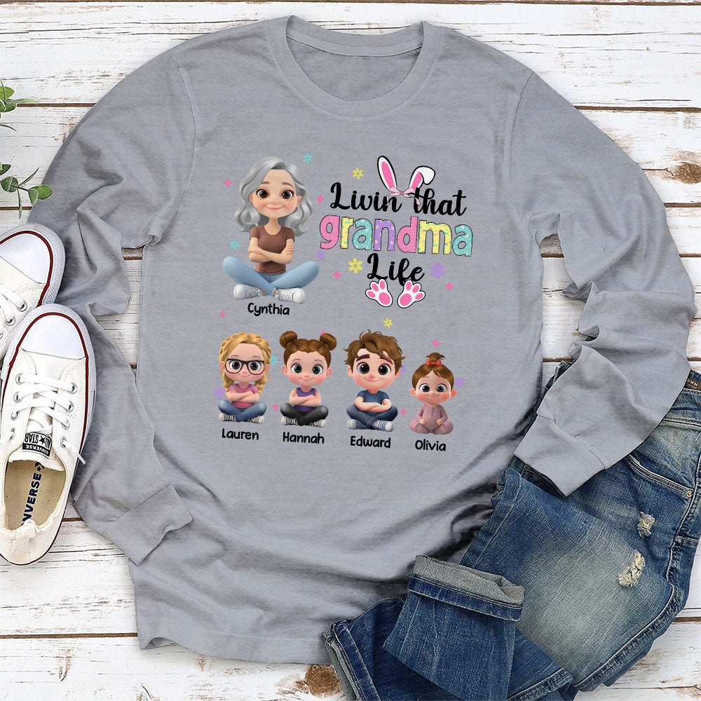 Custom Christmas & Birthday Gift for Mom, Grandma • Living That Mimi Life - Personalized Shirt