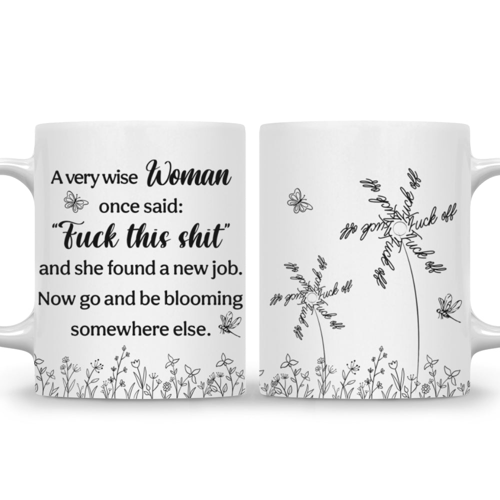 Custom Coworker, Christmas & Birthday Team Appreciation Gift • New Job But Same Hidden Sass - Personalized Coffee Mug