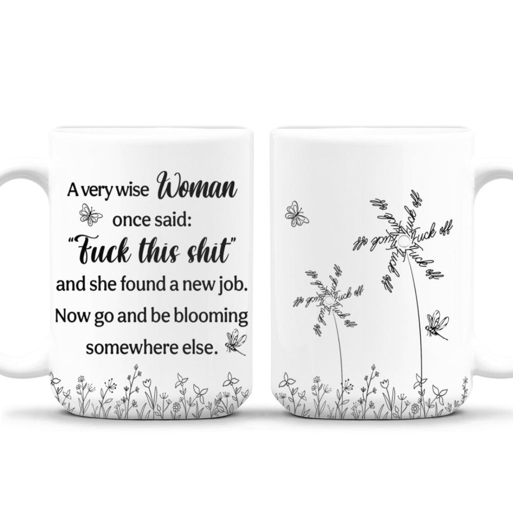 Custom Coworker, Christmas & Birthday Team Appreciation Gift • New Job But Same Hidden Sass - Personalized Coffee Mug
