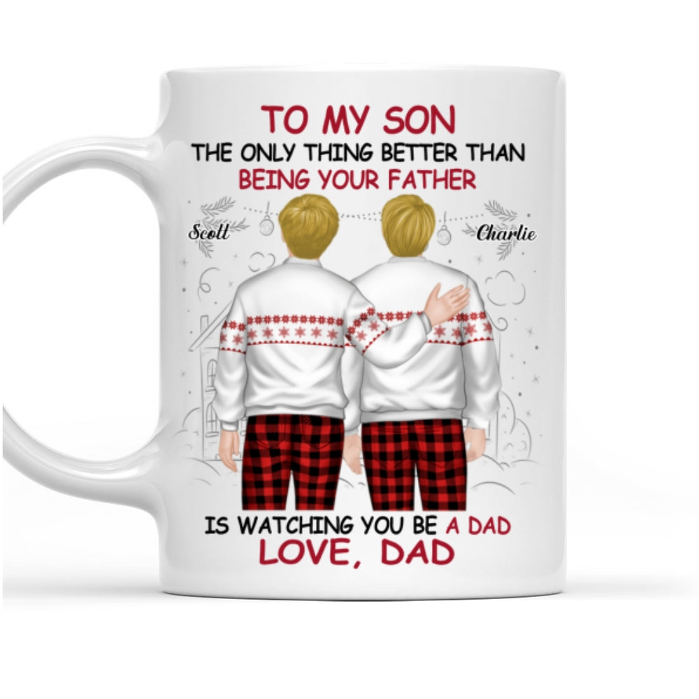 Custom Christmas & Birthday Gift for Son • The Wonderful Gift - Personalized Coffee Mug