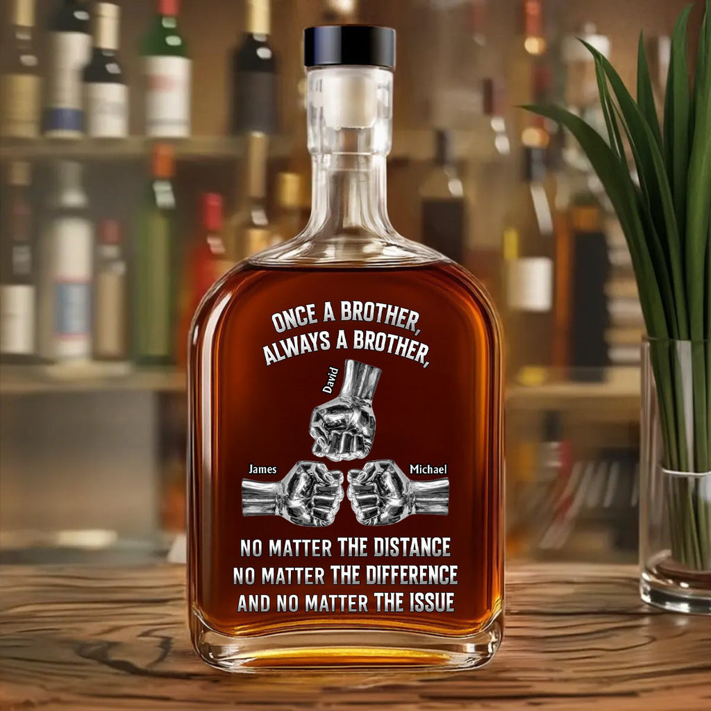 No Matter The Issue - Personalized Spirits Decanter