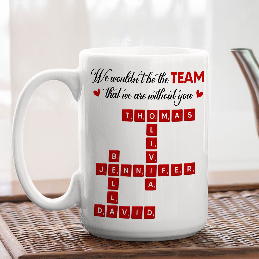 Custom Coworker, Christmas & Birthday Team Appreciation Gift • Best Team Ever 2025 Christmas - Personalized Coffee Mug