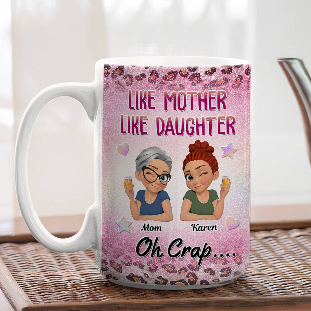 Custom Mother's Day Gift for Mom & Grandma • Like You And Me - Personalized Coffee Mug
