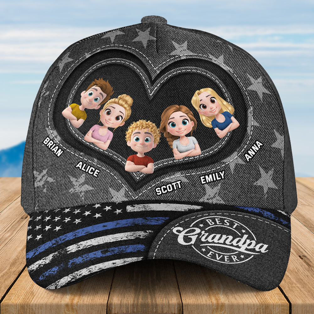Greatest Dad Of All Time - Personalized Classic Cap