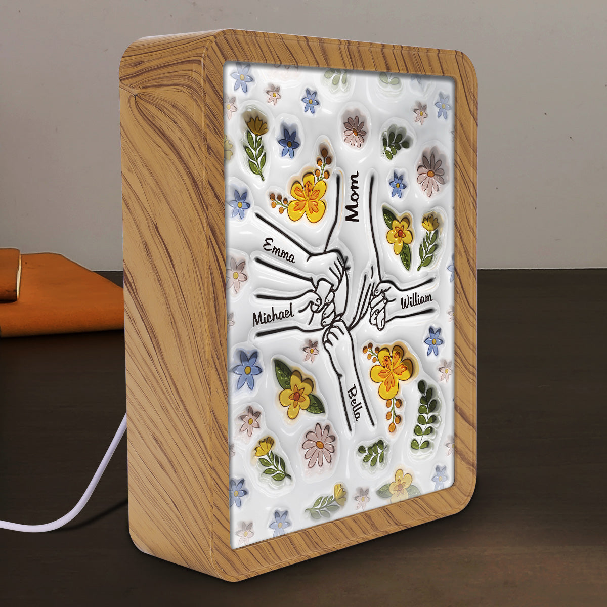 Hold Our Hand - Personalized Magic Mirror