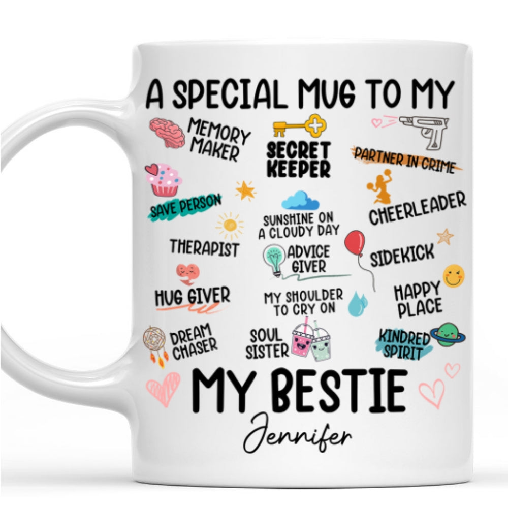 Custom Christmas & Birthday Gift for Brother & Sister • A Special Mug To My Love - Personalized Coffee Mug