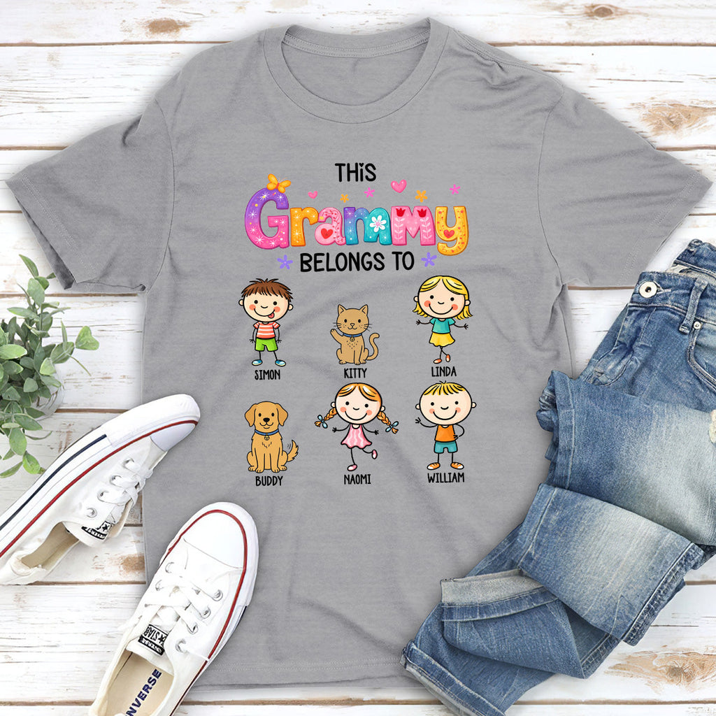 Custom Mother's Day Gift for Mom & Grandma • This Grandma Means The World - Personalized Shirt