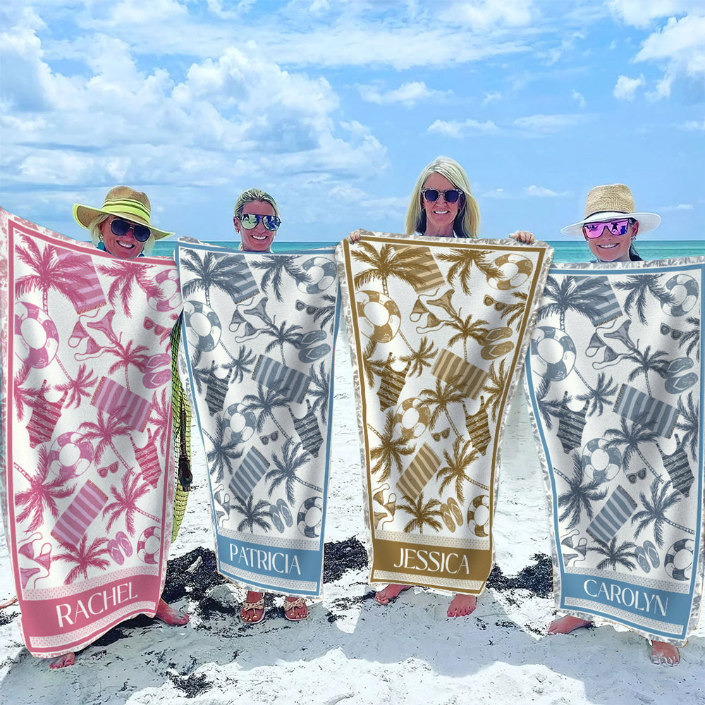 Girls Trip - Personalized Beach Towel