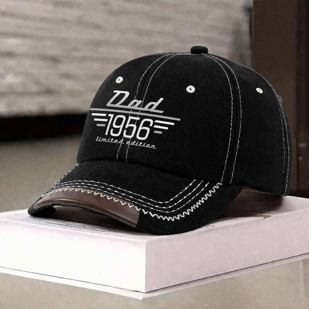 Limited Edition Daddy - Personalized Vintage Soft Baseball Cap