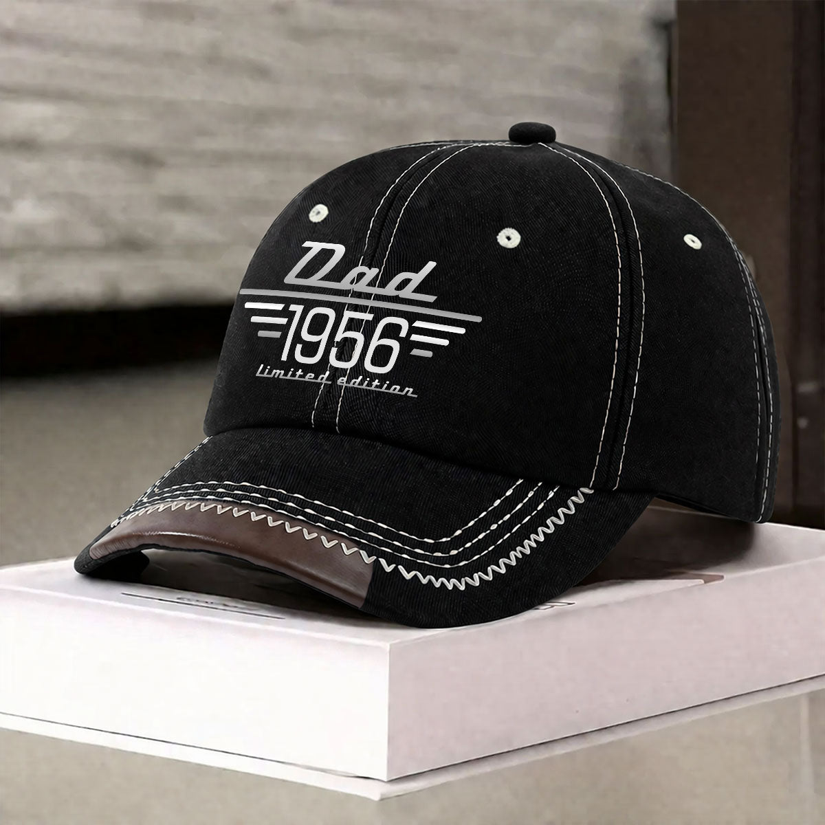 Limited Edition Daddy - Personalized Vintage Soft Baseball Cap