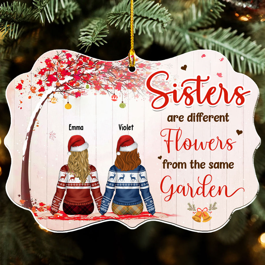 Custom Friendship Christmas Ornament, Best Friend Gift •  A Truly Great Friend - Personalized Acrylic Ornament