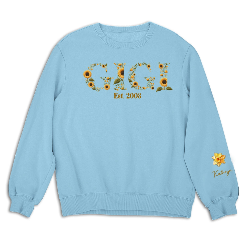 Blessed To Be Called Grandma - Personalized Sweatshirt