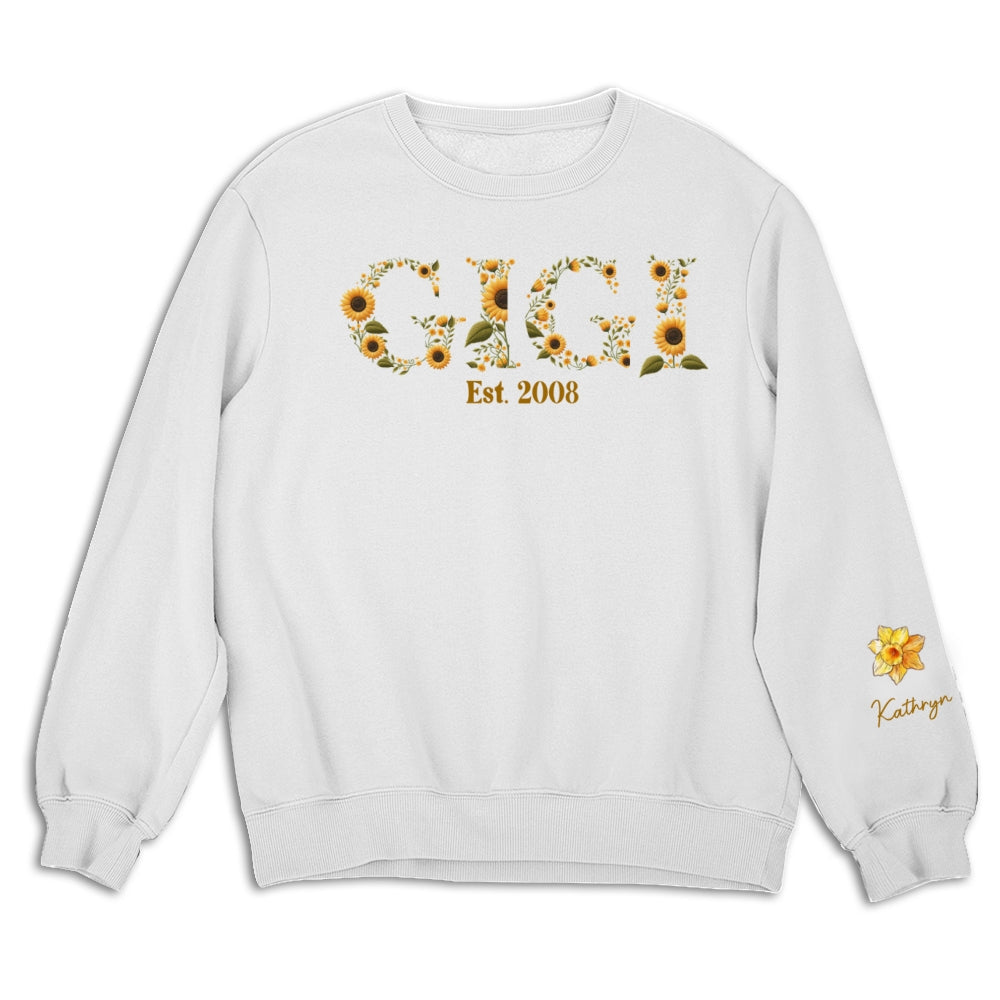 Blessed To Be Called Grandma - Personalized Sweatshirt