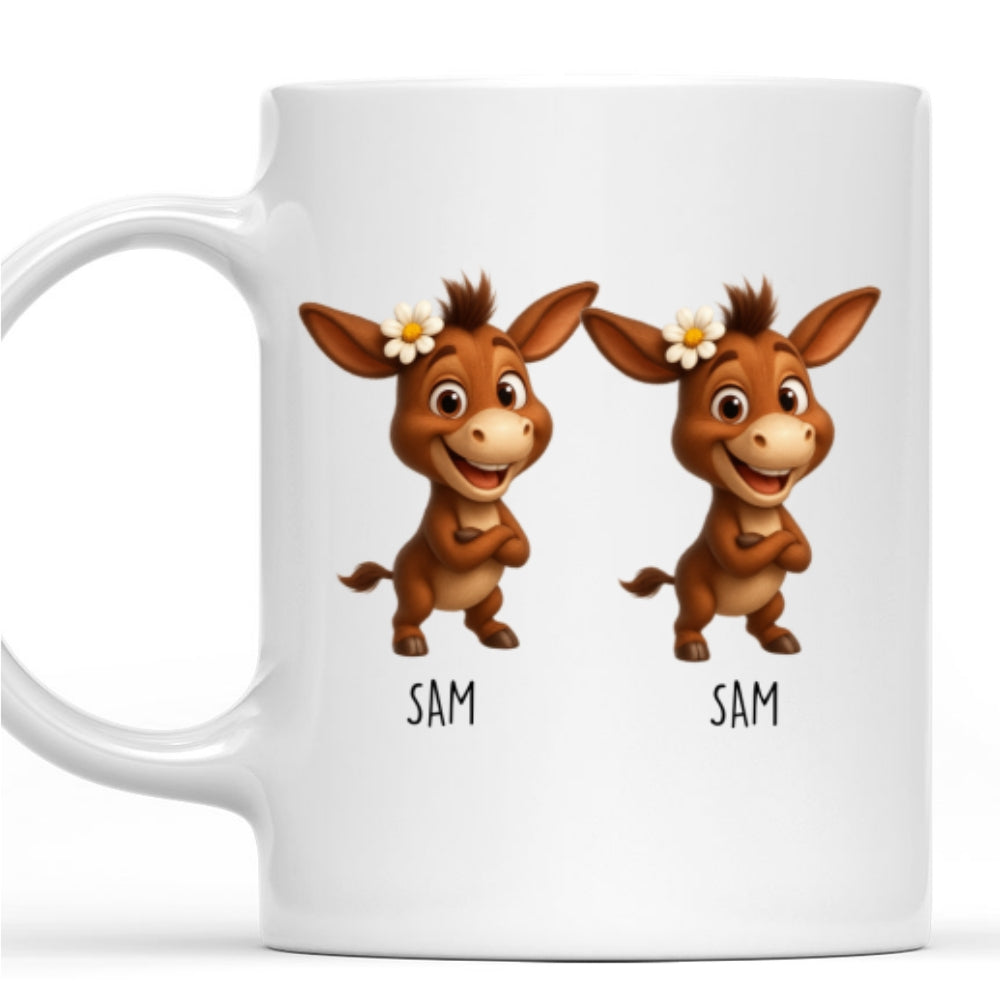 Custom Coworker, Christmas & Birthday Team Appreciation Gift • Boss Team Of Little Troubles - Personalized Coffee Mug