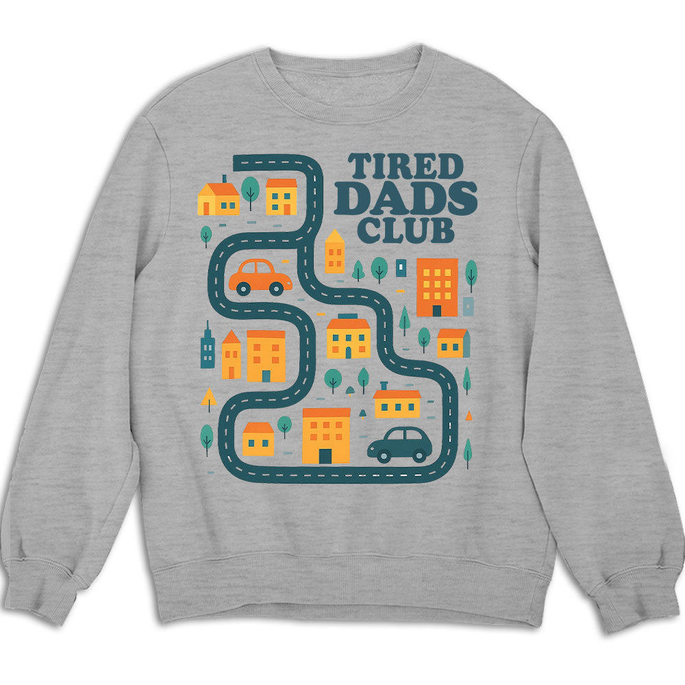 Custom Father's Day, Special Gift for Dad & Grandpa • Tired Dads Husbands Club - Personalized Shirt