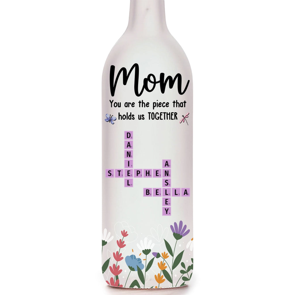 Hold Us Together - Personalized Bottle Lamp