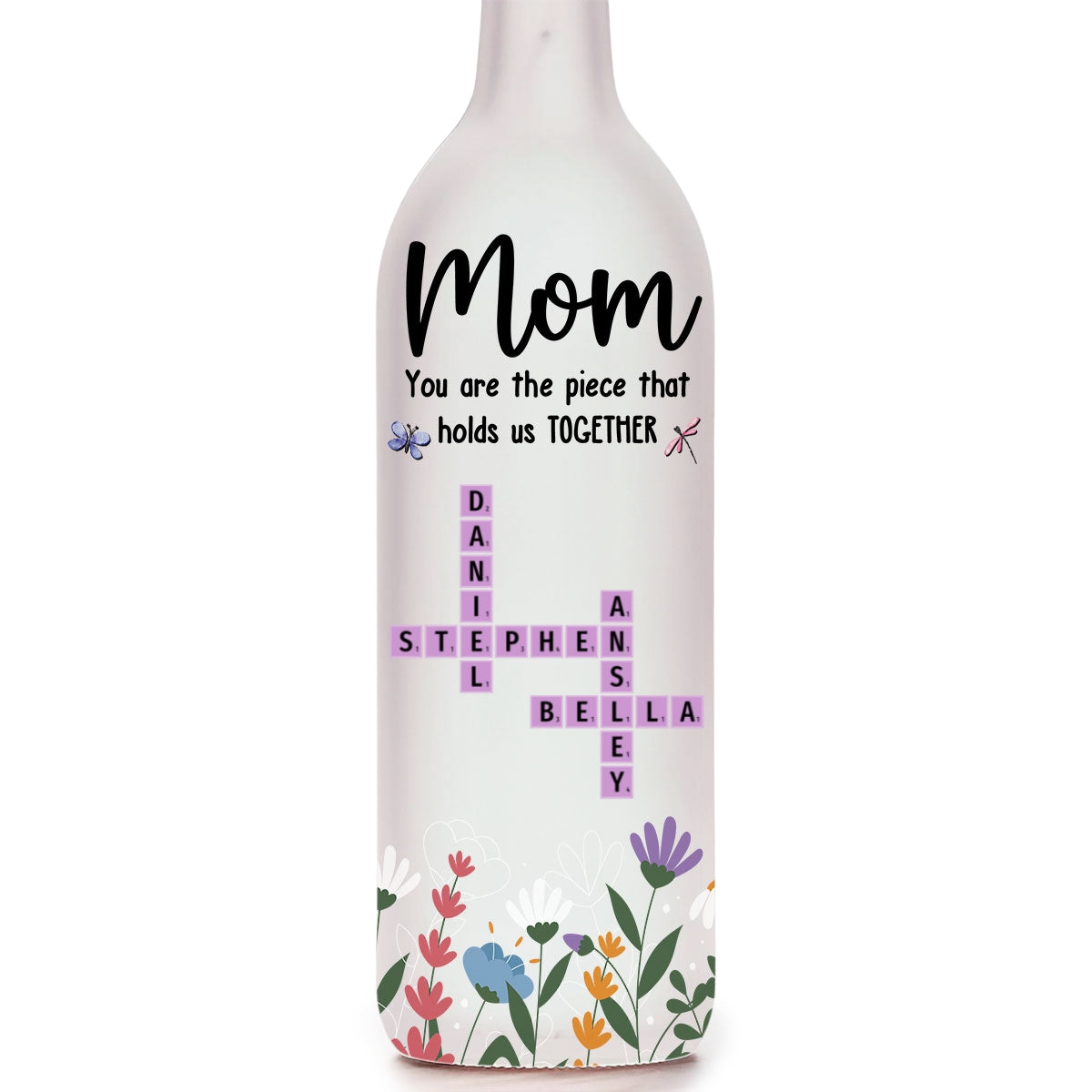 Hold Us Together - Personalized Bottle Lamp