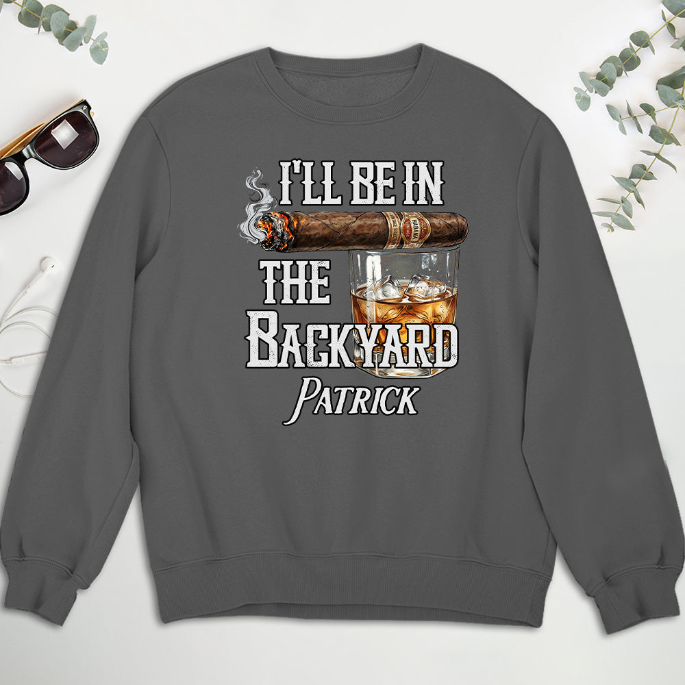 Custom Christmas & Birthday Keepsake Gift • There Will Be Me In The Backyard - Personalized Shirt