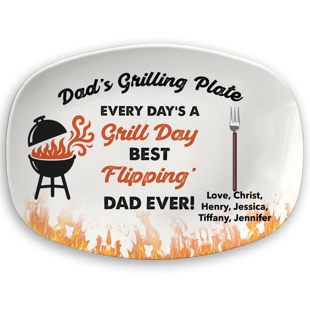 King Of The Grill - Personalized Platter