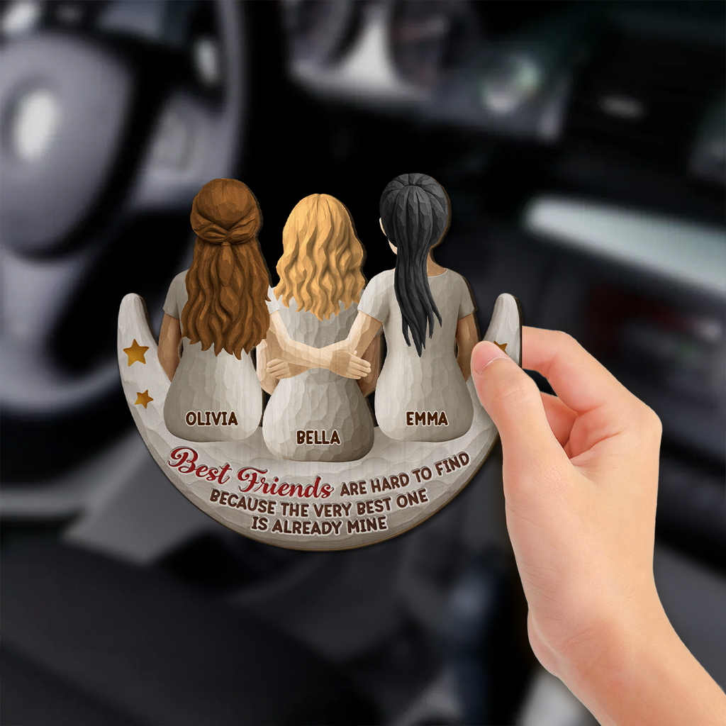 Sister I Got To Choose - Personalized Car Visor Clip