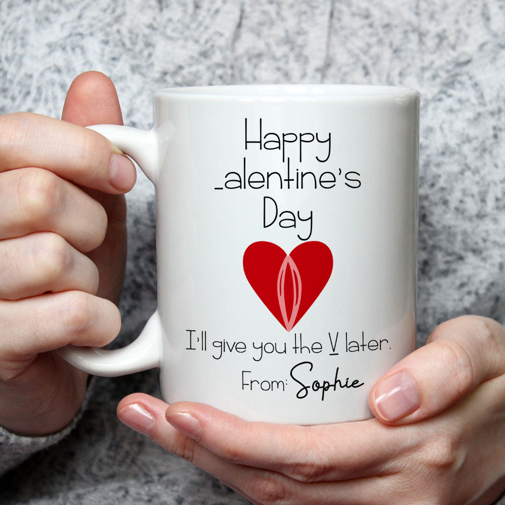 Custom Christmas & Birthday Keepsake Gift • My V - Personalized Coffee Mug