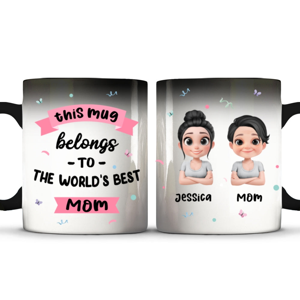 Custom Mother's Day Gift for Mom & Grandma • This Mug Fuels Awesome Moms - Personalized Color Changing Mug