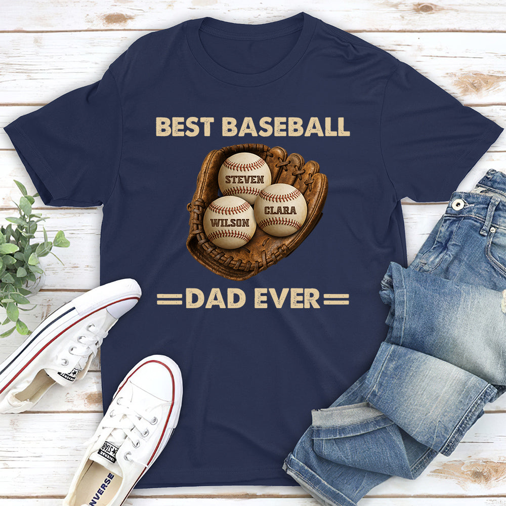 Custom Father's Day, Special Gift for Dad & Grandpa • Baseball Dad - Personalized Shirt