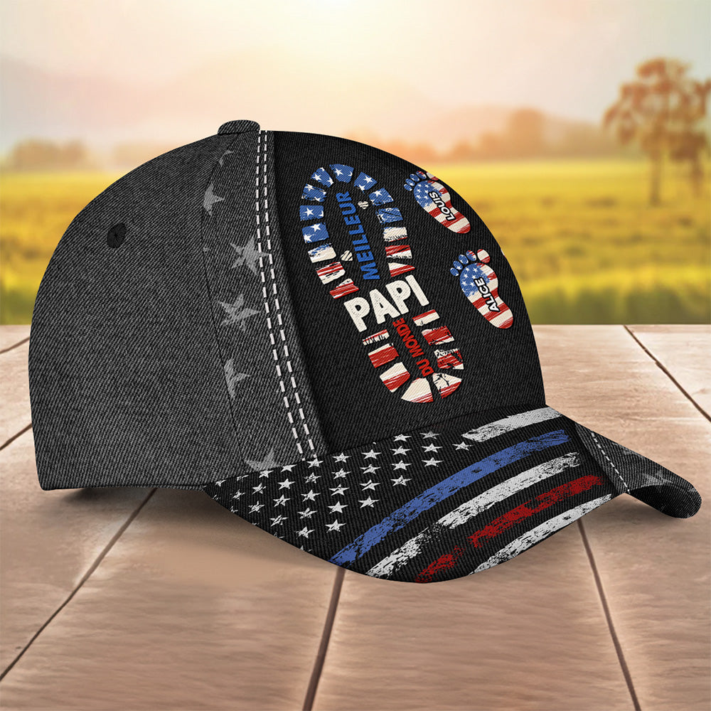 Best Dad - Personalized Classic Cap