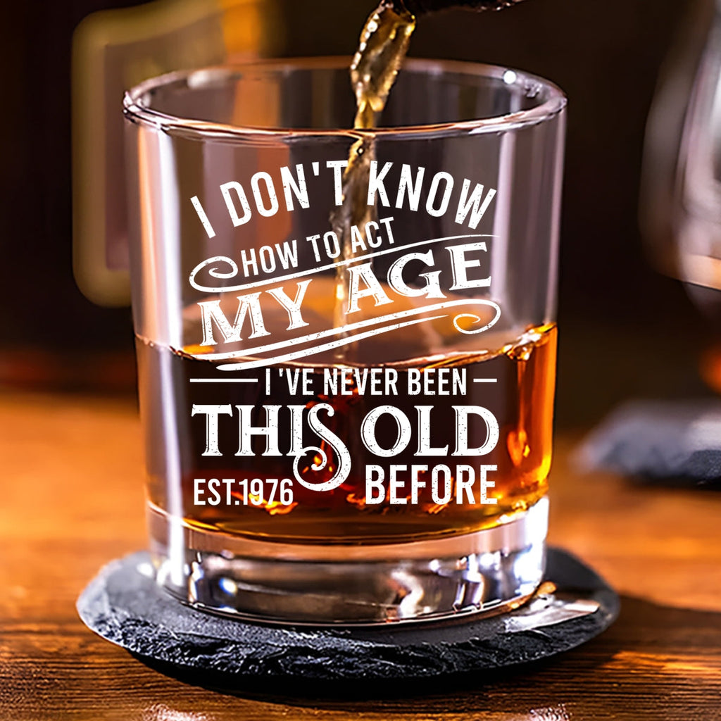 Custom Christmas Birthday Drinkware Gifts for Pet Lovers • This Age - Personalized Whiskey Glass