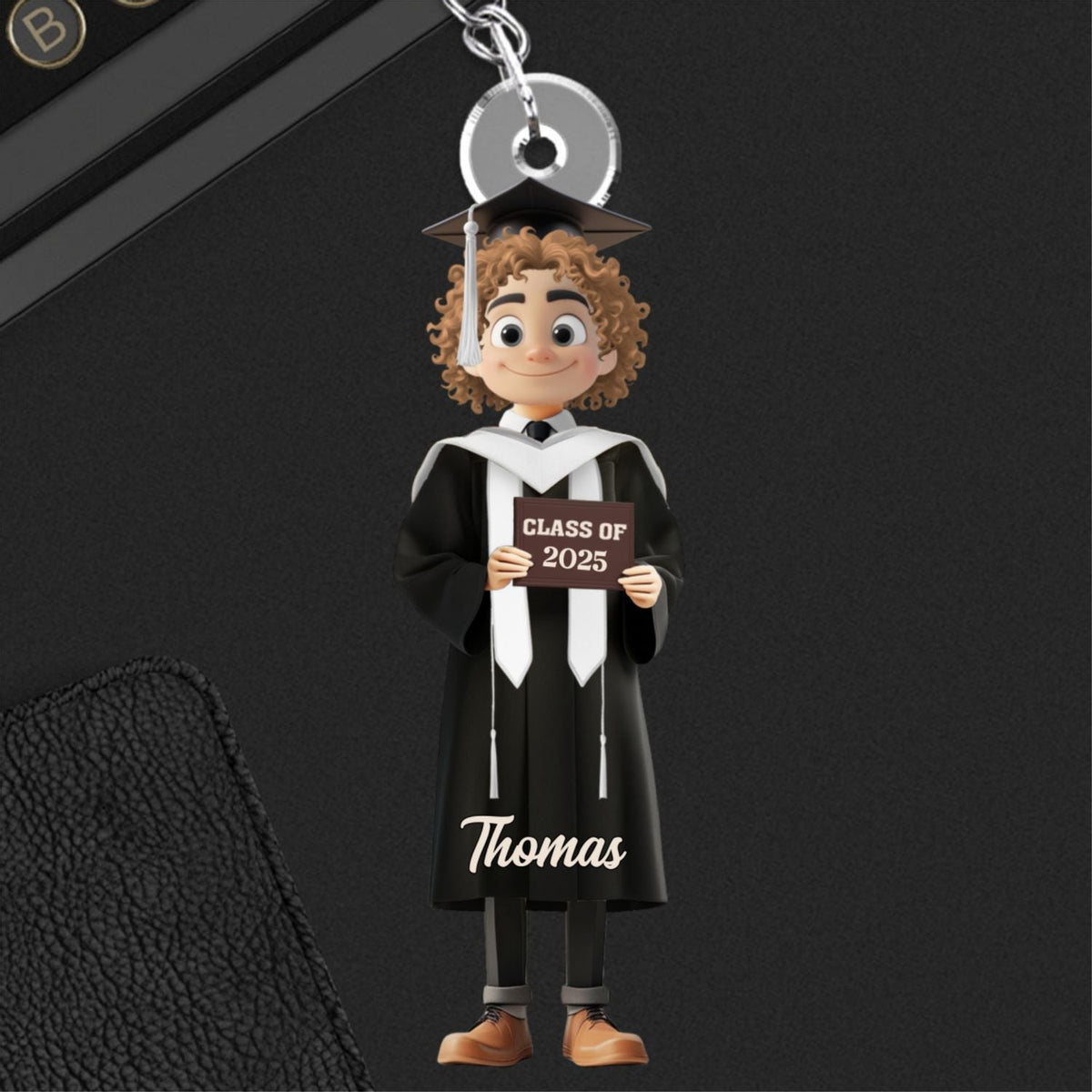 Happy Graduation My Friends - Personalized Acrylic Keychain