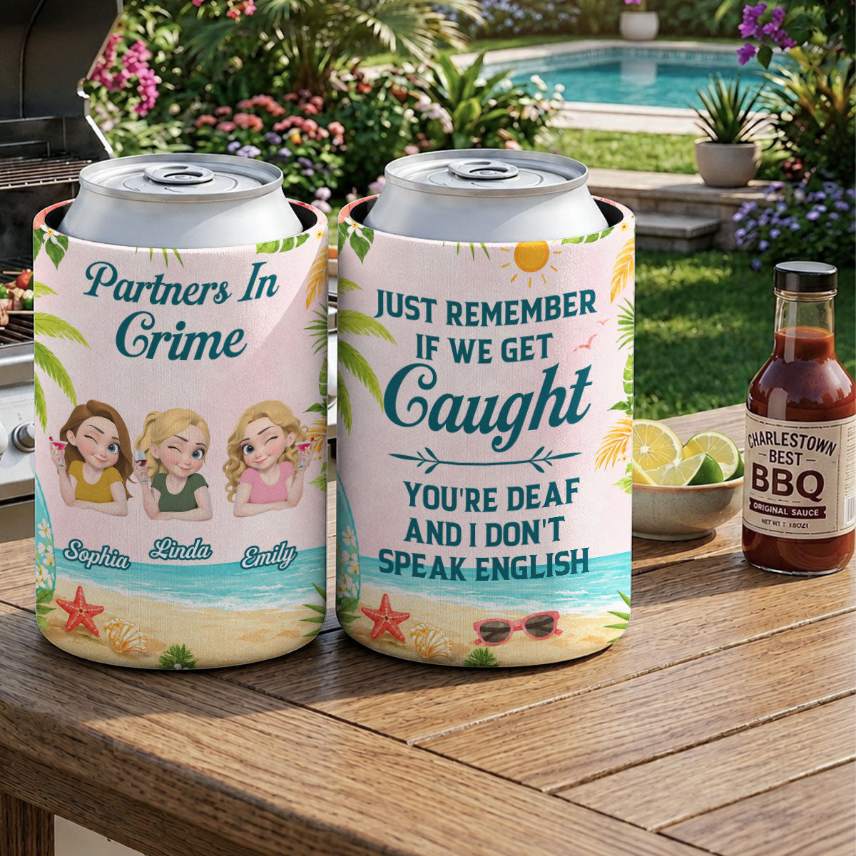 Just Remember - Personalized Skinny Can Cooler