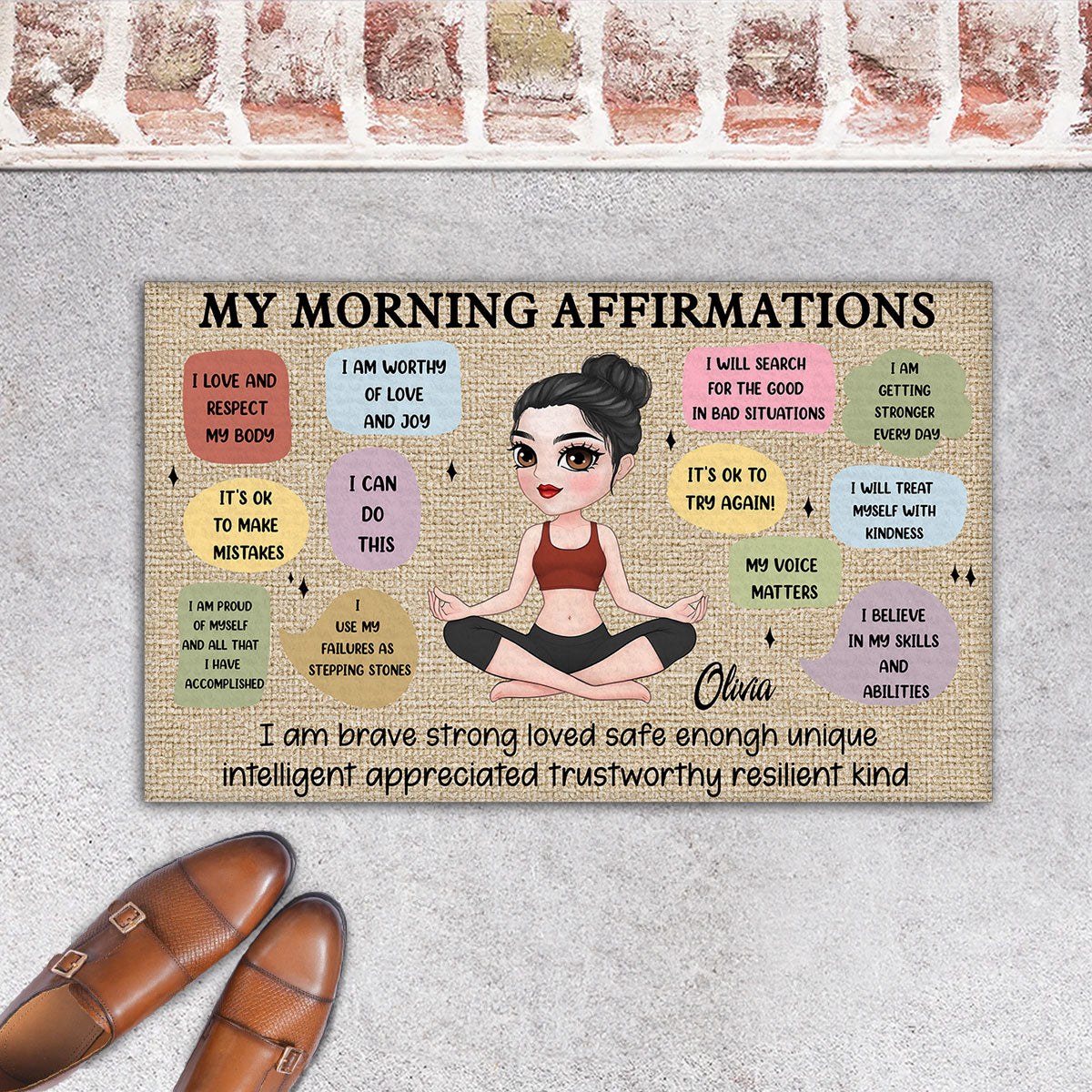 Everything Is Me - Personalized Doormat