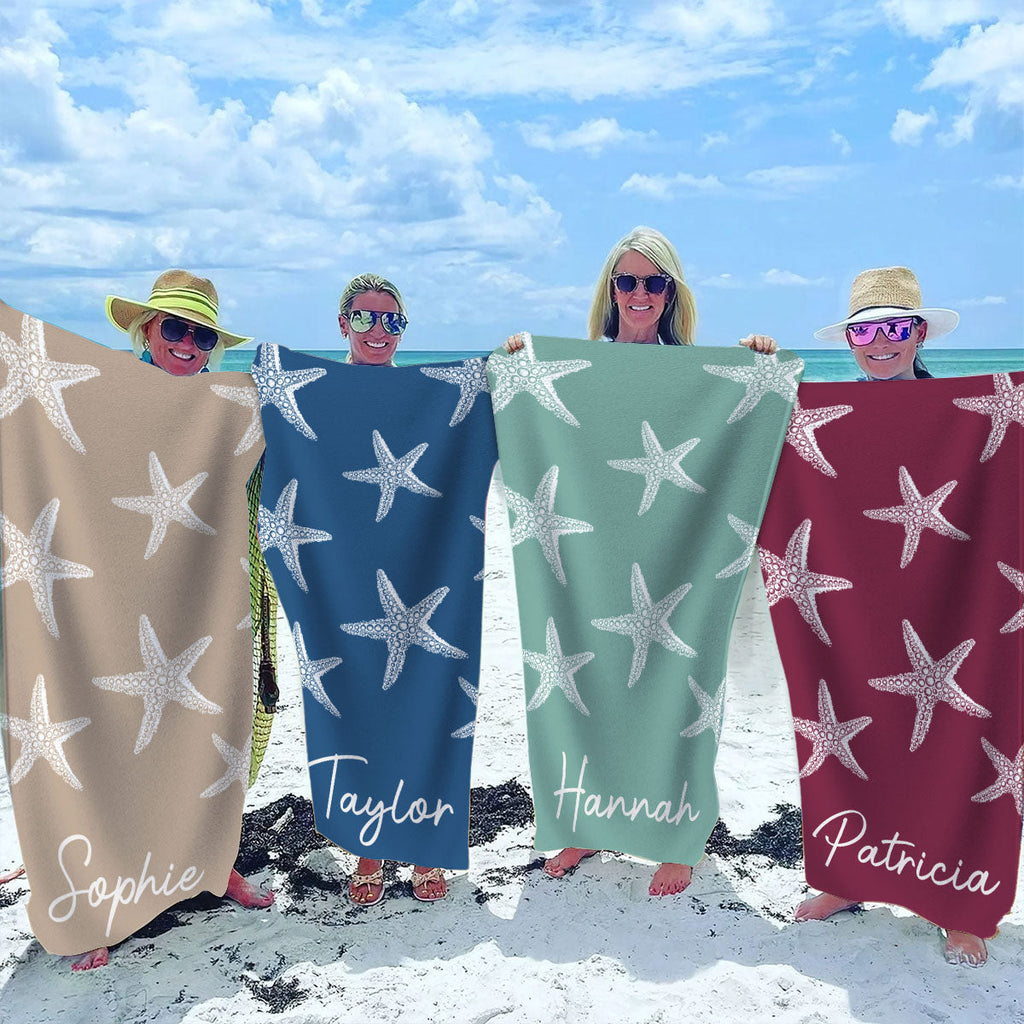 Summer Getaway - Personalized Beach Towel