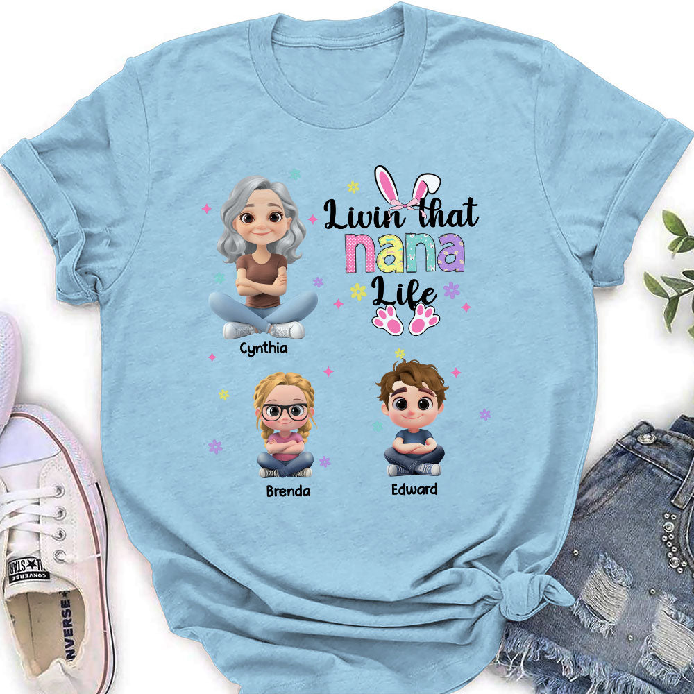 Custom Christmas & Birthday Gift for Mom, Grandma • Living That Mimi Life - Personalized Shirt