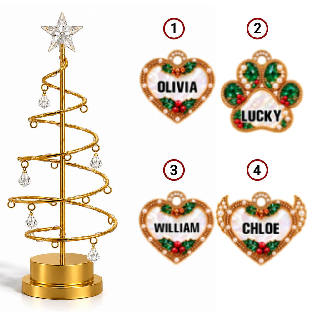Emerald Memory Tree - Personalized LED Tree Lights