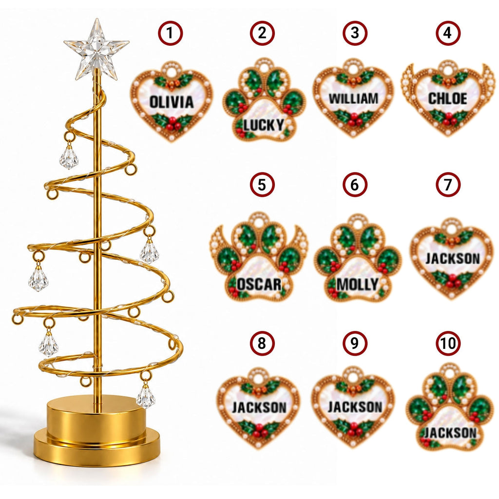 Emerald Memory Tree - Personalized LED Tree Lights