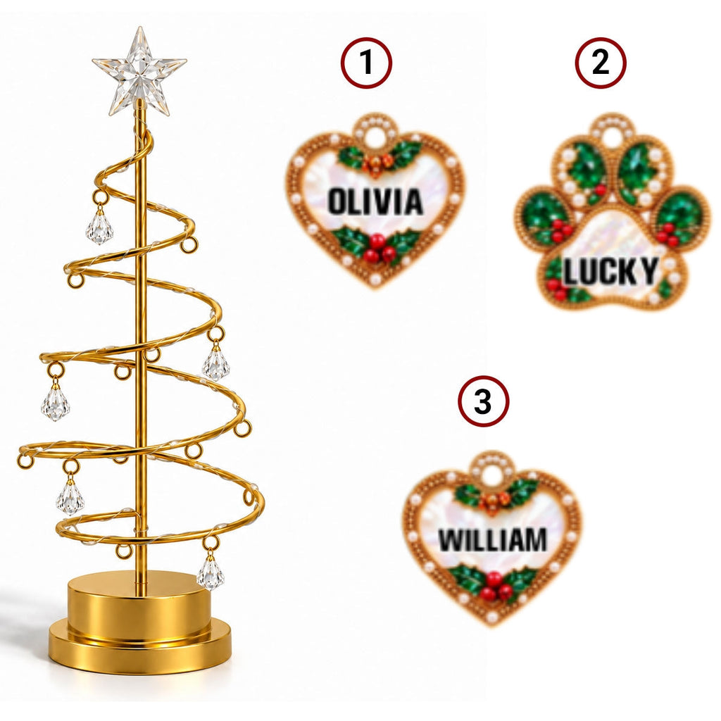 Emerald Memory Tree - Personalized LED Tree Lights