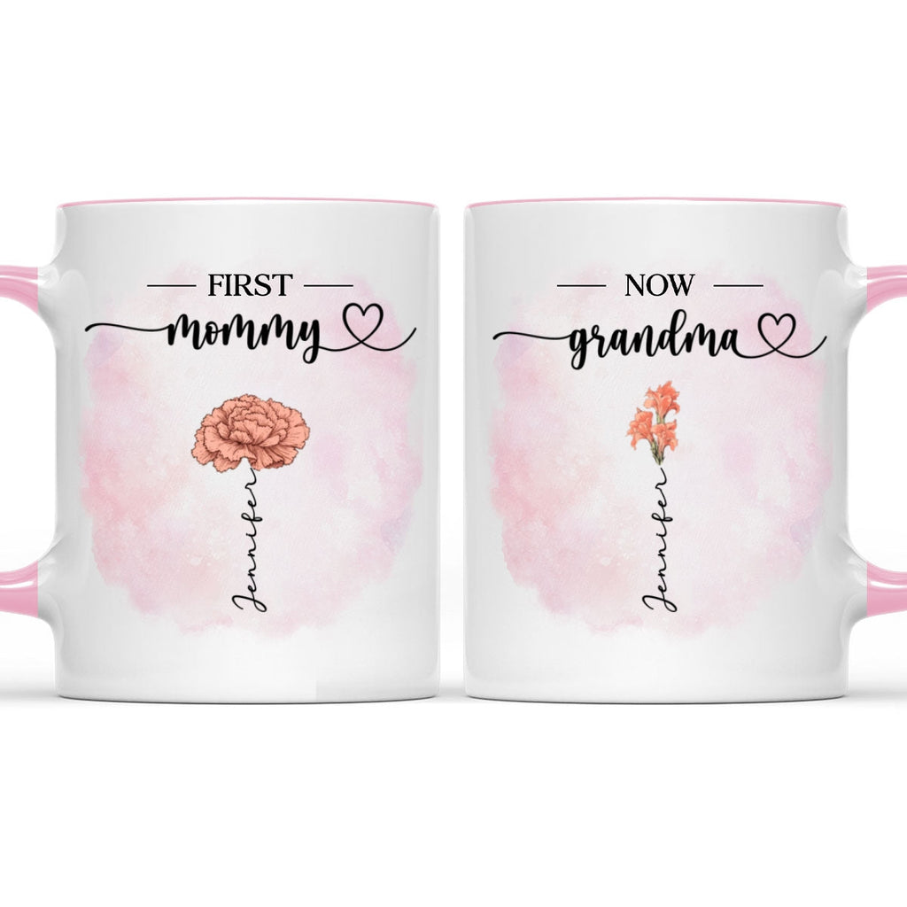Custom Mother's Day Gift for Mom & Grandma • Love Mommy - Personalized Accent Mug