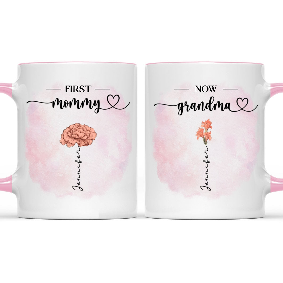 Custom Mother's Day Gift for Mom & Grandma • Love Mommy - Personalized Accent Mug