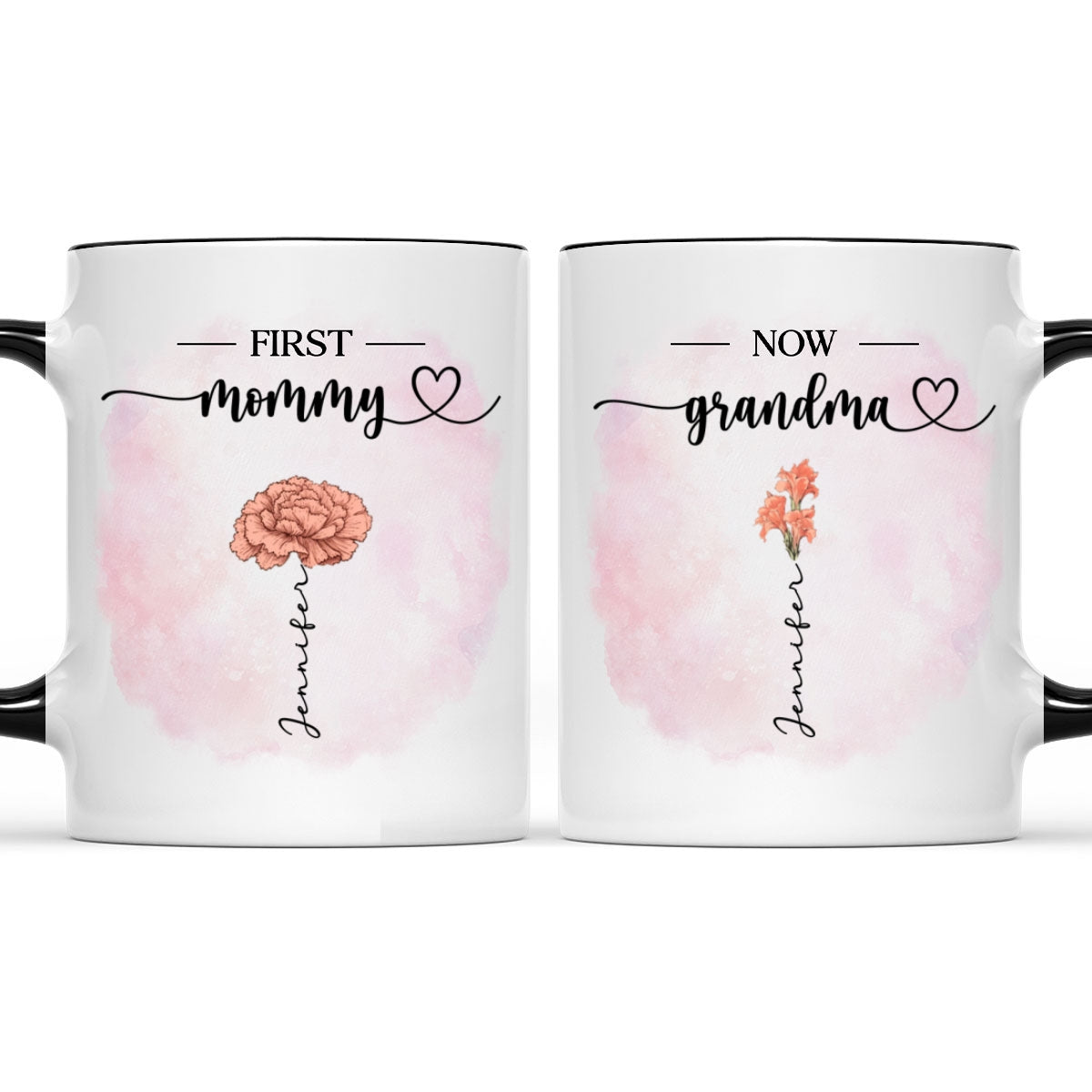 Custom Mother's Day Gift for Mom & Grandma • Love Mommy - Personalized Accent Mug