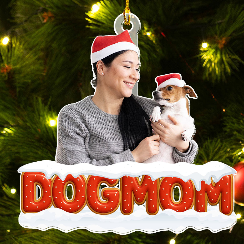 Custom Photo Keepsake Christmas Ornament • Our Unbroken Bond Photo - Personalized 3D Effect Acrylic Ornament